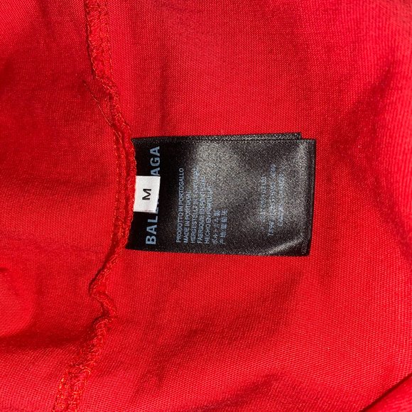 BALENCIAGA Red T-Shirt - Picture 4 of 6